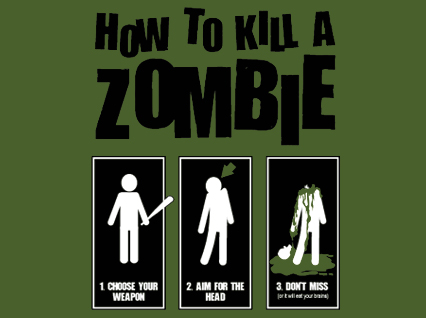  zombie faces, and keep your brains inside your skull, 