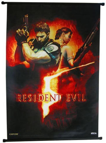 resident-evil-5-wallscroll