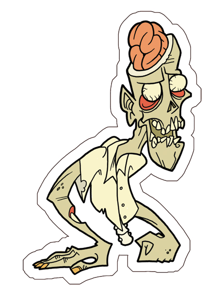 splitreason-zombie-sticker