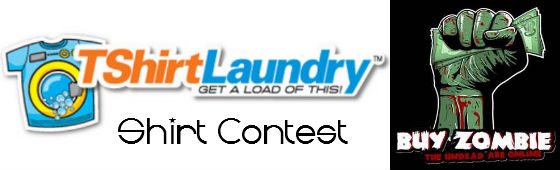 Tshirt Laundry And Buy Zombie Shirt Contest