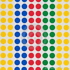 colored dots