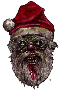 He doesn't care if you've been naughty or nice...he only wants you to sit on his lap so he can pick your brain a bit.
