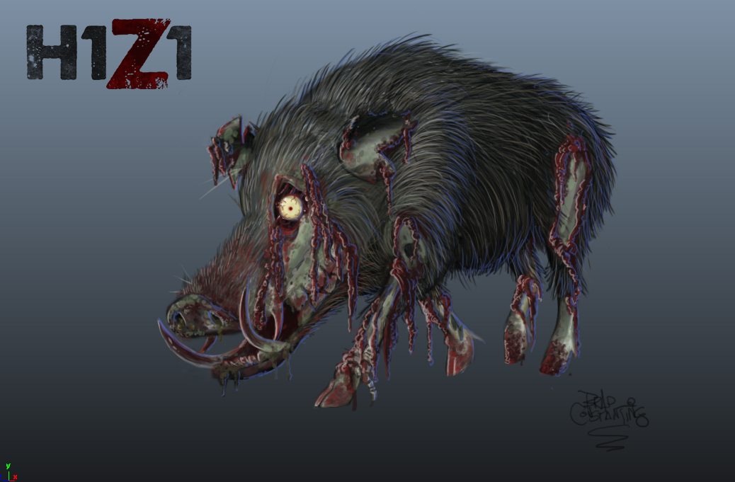 zombie-boar