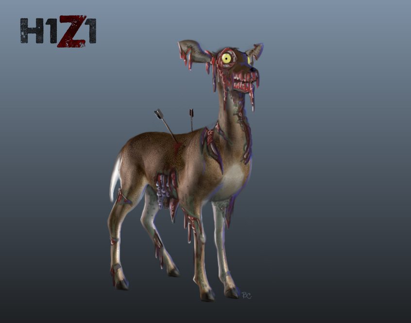 zombie-deer