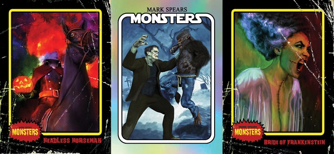 Now On Kickstarter, A Spooky New Retro-Inspired Trading Cards Series!